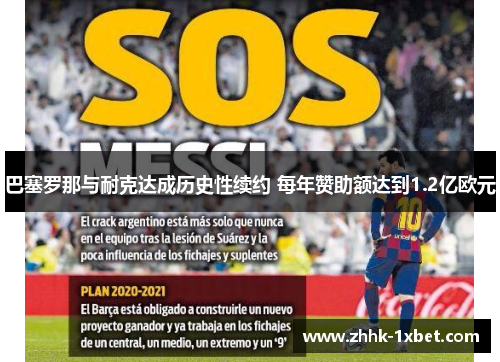 巴塞罗那与耐克达成历史性续约 每年赞助额达到1.2亿欧元